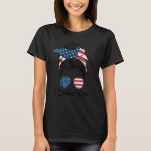 T-shirt Je Crois En Toi Motivational Testing Day Messy Bu