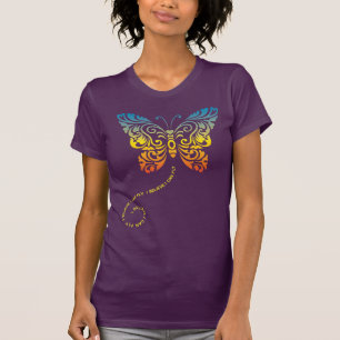 T-shirt Je crois que je peux voler (le papillon)