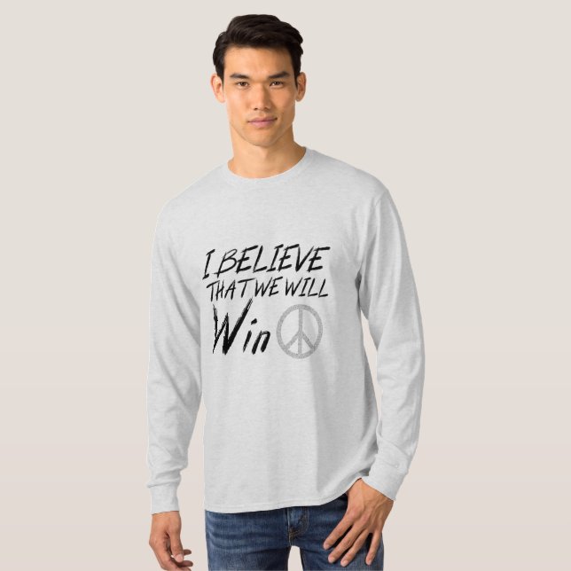 T-shirt Je crois que nous gagnerons | Mada | MLKday (Devant entier)