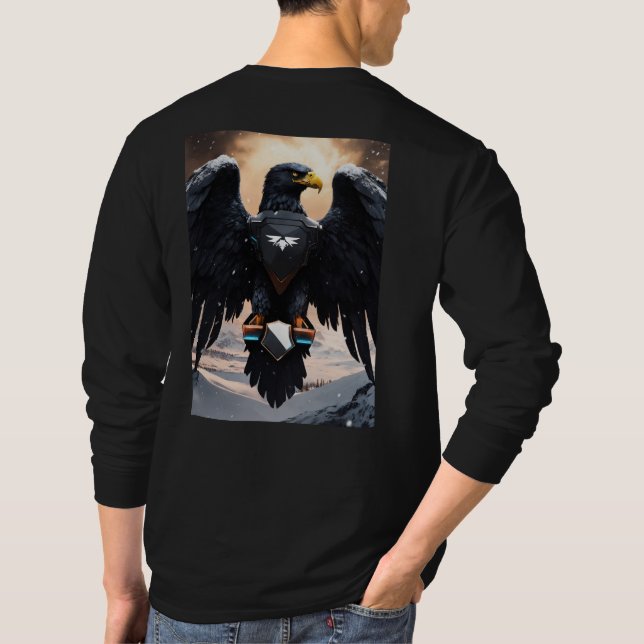 T-shirt Je crois qu'il pourrait y avoir un malentendu en v (Dos)