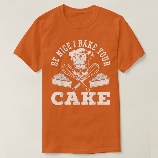T-shirt Je Cuis Votre Pâte À Cuisson À La Muffine Baker Cu (Design devant)