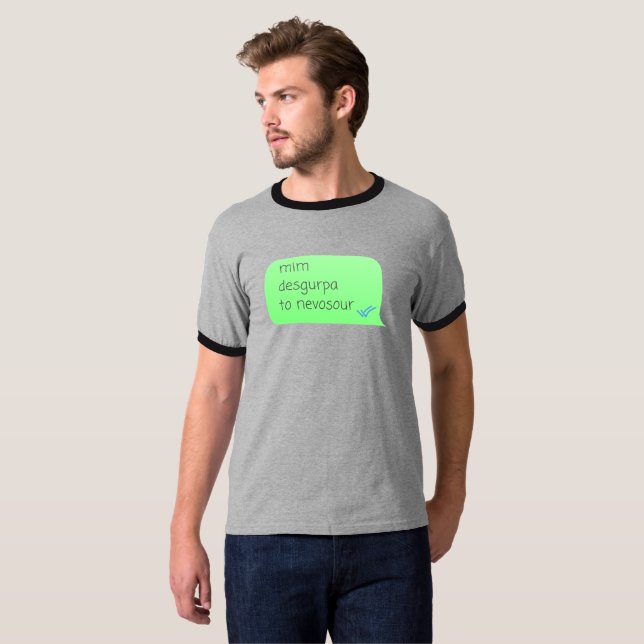 T-shirt Je desgurpa tu le nevosour (Devant entier)