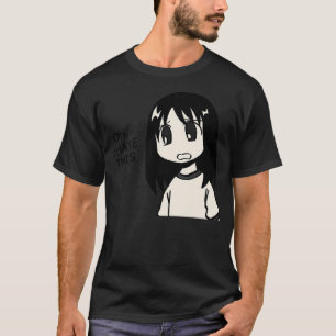 T-shirt Je dessine oh je déteste ce panneau de manga d'Osa