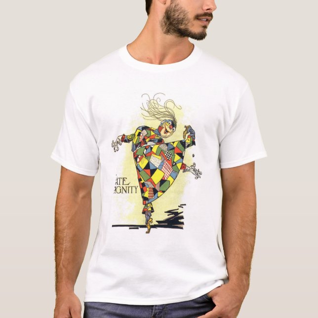 T-shirt Je déteste la dignité ! (nettoyé) (Devant)