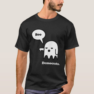 T-shirt Je déteste les démocrates anti-démocrates chemises