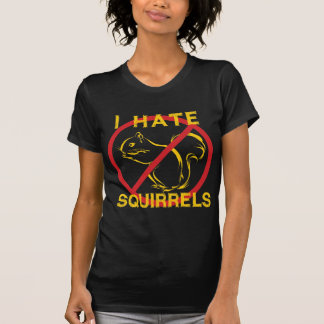T-shirt Je déteste les écureuils
