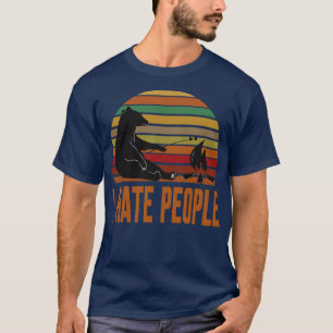 T-shirt Je déteste les gens