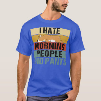 T-shirt Je déteste les gens du matin et les pantalons Funn