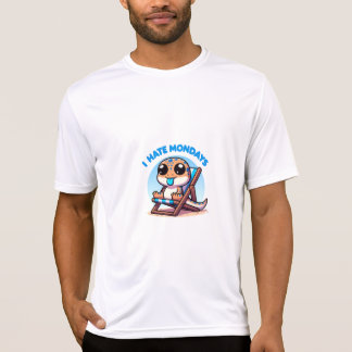 T-shirt Je déteste les lundis