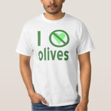 Je déteste les olives (vertes) pour hommes