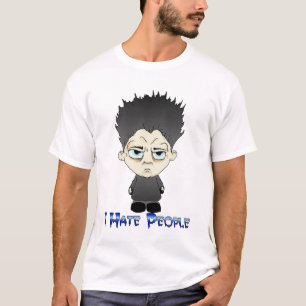 T-shirt Je déteste l'exploit Maxwell de personnes
