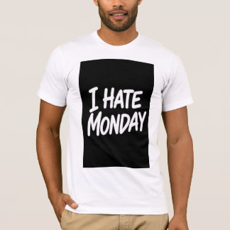 T-SHIRT JE DÉTESTE LUNDI