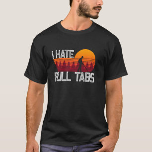 T-shirt Je déteste Tongs - Métal Détection Treasure Huntin