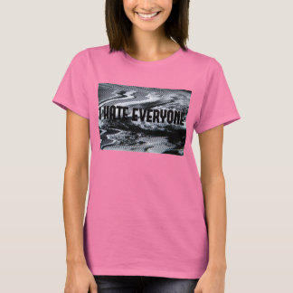 T-shirt Je déteste tout le monde