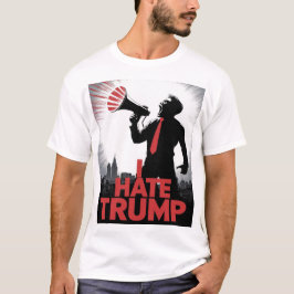 T-shirt je déteste trump