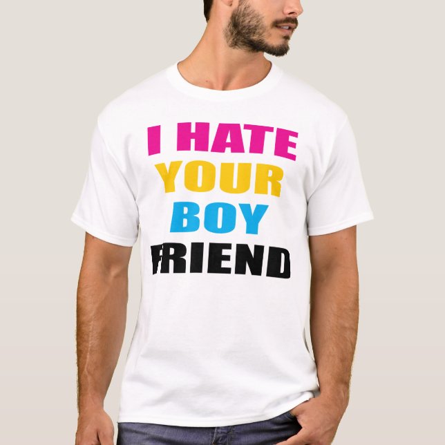 T-SHIRT JE DÉTESTE VOTRE AMI (Devant)