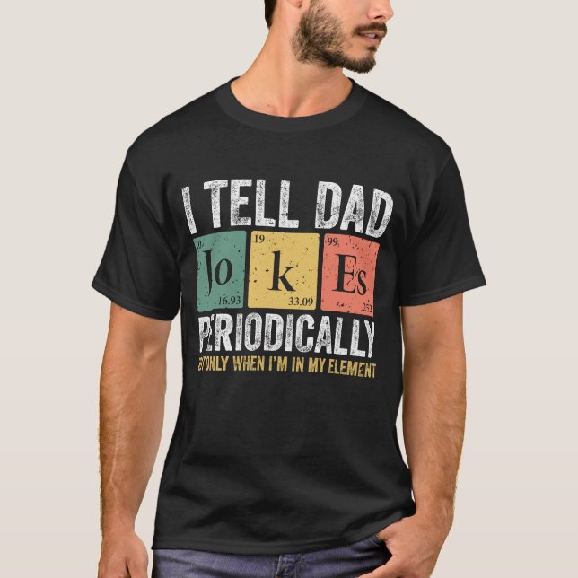 T-shirt *Je Dis À Papa De Plaisanter Sur L'Impression Numé (Devant)