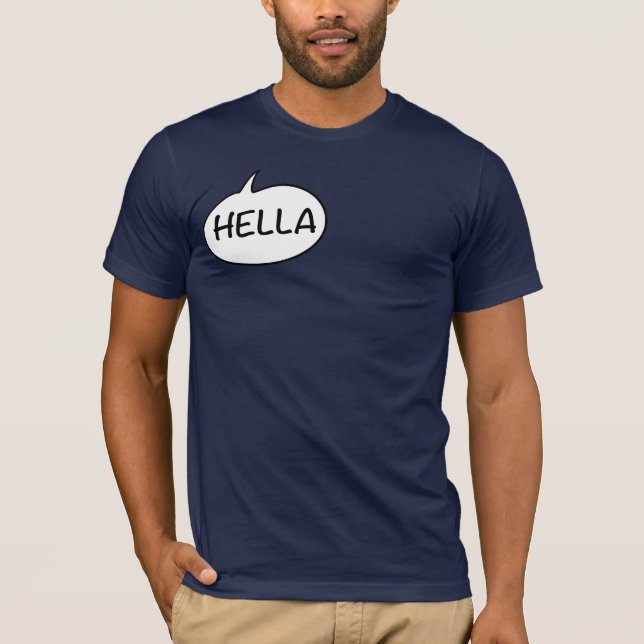 T-shirt Je dis Hella (Devant)
