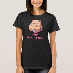 T-shirt Je dois faire courir le chat et la souris