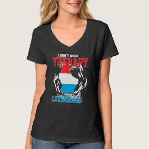 T-shirt Je dois juste aller au Luxembourg