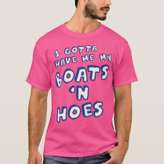 T-shirt Je Dois M'Avoir Mes Bateaux Dans Les Chaussures