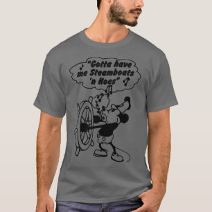 T-shirt Je Dois Me Faire Bateaux À Vapeur Bateau À Vapeur