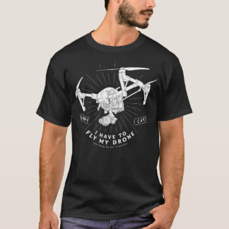 T-shirt Je dois piloter mon bourdon