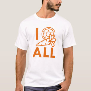 T-shirt Je donne de la carotte tout