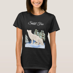 T-SHIRT JE DONNE UN JEU D'EXPLOITATION DE NEIGE FOX