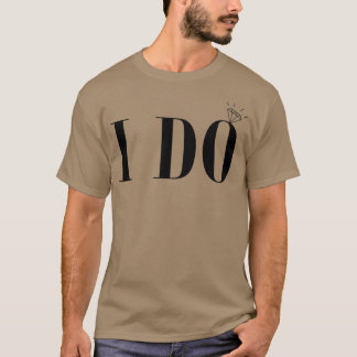T-shirt Je fais anneau de mariée 2