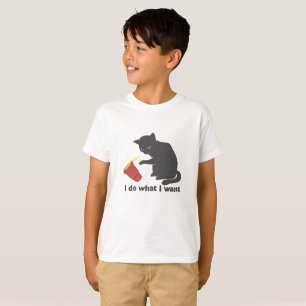 T-shirt Je fais ce que je veux - Choisir la couleur arriè