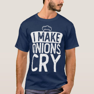 T-shirt Je fais cuire des oignons