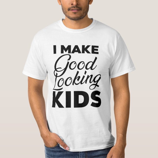 T-shirt Je Fais De Bons Enfants (Devant)