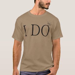 T-shirt Je fais diamant de mariée 1