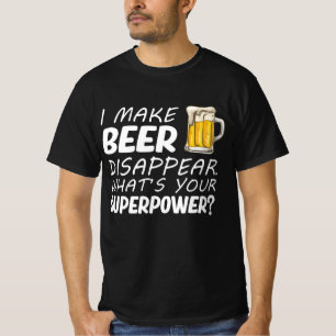 T-shirt Je fais disparaître la bière
