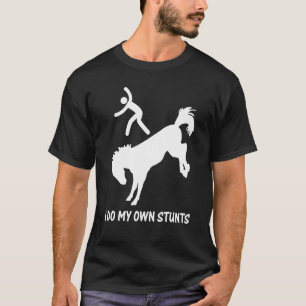 T-shirt Je Fais Mes Propres Étapes Chevaux Sauvages Indépe