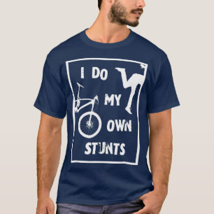 T-shirt Je Fais Mes Propres Étapes Drôle Hipster Vélo À Vé