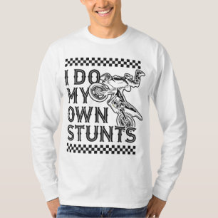 T-shirt Je Fais Mes Propres Pieds Drôle Motorcycle Bik Dir