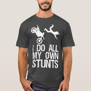T-shirt Je Fais Mes Propres Pieds Vélo De Chemin Motocross