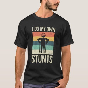 T-shirt Je Fais Mes Propres Têtes Broyées Poignée Bras Poi