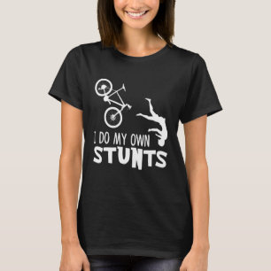 T-shirt Je Fais Mes Propres Têtes Mtb Costume Vélo De Mont
