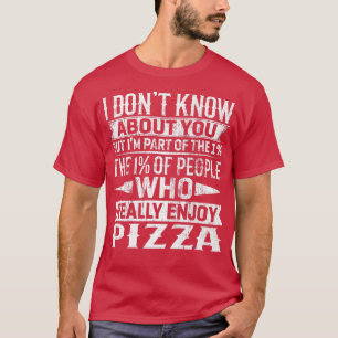 T-shirt Je Fait Partie Du 1% Des Personnes Qui Apprécient
