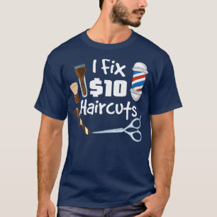 T-shirt Je fixe 10 coupes de cheveux drôle Coiffeur Barbie