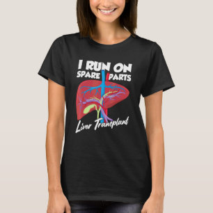 T-shirt Je fonctionne avec des pièces de rechange Don d'or