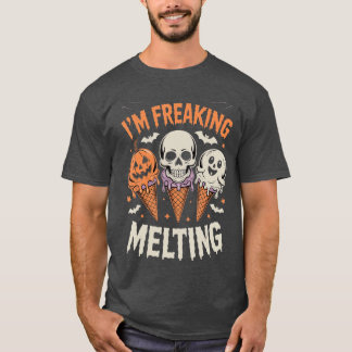 T-shirt Je fonds littéralement design de glace de Hallowee