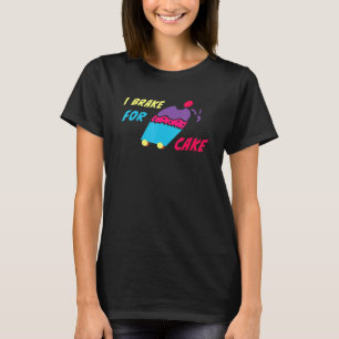 T-shirt Je Freine Pour La Cuisson De Gâteau Frosting Sweet