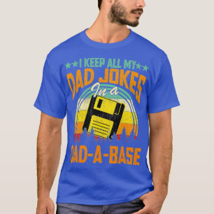 T-shirt Je Garde Tout Mon Père Plaisanter Dans Un Papa Un