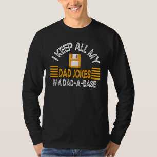 T-shirt Je Garde Tout Mon Père Plaisanter Dans Un Papa Un