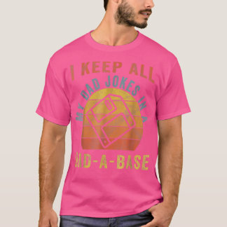 T-shirt Je Garde Tout Mon Père Plaisanter Dans Un Papa Un 