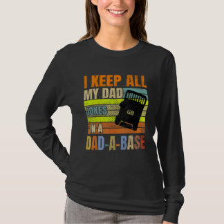 T-shirt Je Garde Tout Mon Père Plaisanter Dans Un Papa Un 